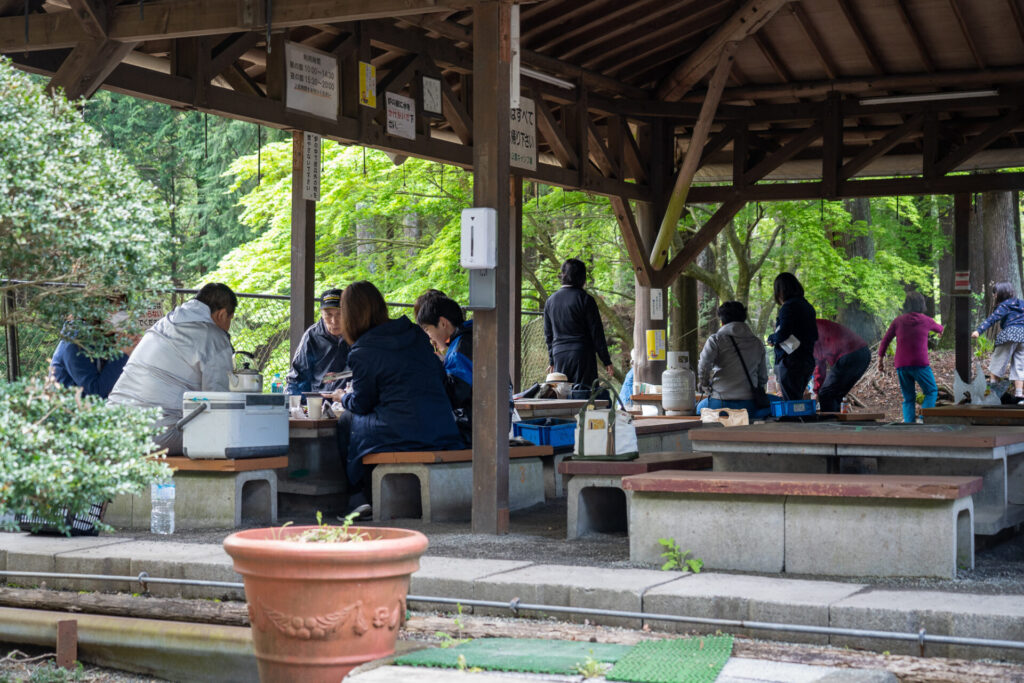 第一キャンプ場イメージ バーベキューサイト